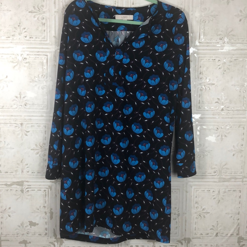Loft |‎ floral Print Dress